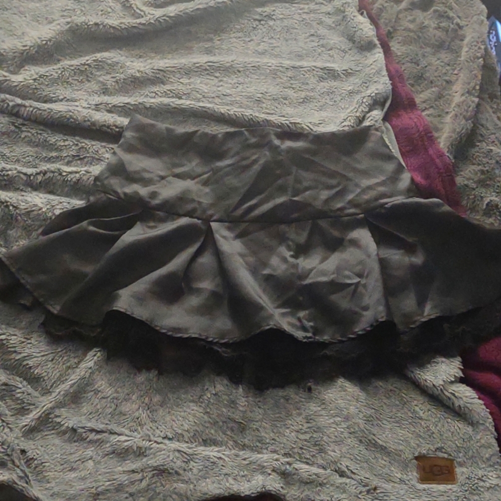 Black lace shein miniskirt petite L